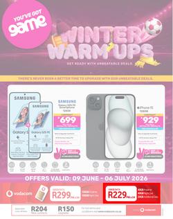 Game Cellular : Winter Warms Up (09 June - 06 July 2026), page 1