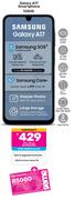 Samsung Galaxy A17 128GB Smartphone (Incl R5000 MyVoucher)-On Red Flexi 245