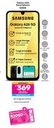 Samsung Galaxy A26 128GB Smartphone (Incl R3000 MyVoucher)-On Red Flexi 245