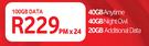 Vodacom Data Sim-100GB Data