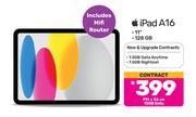 Apple iPad A16 11" 128GB-On 15GB Data