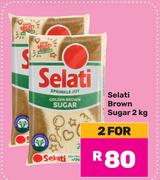 Selati Brown Sugar-For 2 x 2Kg