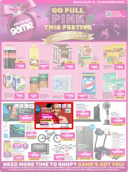 Game : Go Full Pink This Festive (12 December - 24 December 2025), page 1