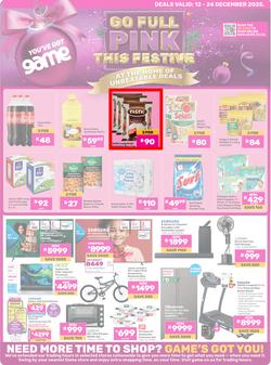 Game : Go Full Pink This Festive (12 December - 24 December 2025), page 1