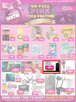 Game : Go Full Pink This Festive (12 December - 24 December 2025), page 1