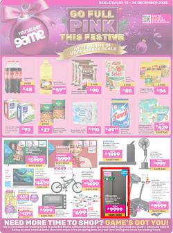 Game : Go Full Pink This Festive (12 December - 24 December 2025), page 1