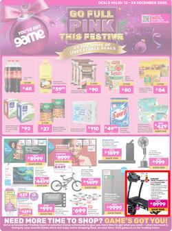 Game : Go Full Pink This Festive (12 December - 24 December 2025), page 1