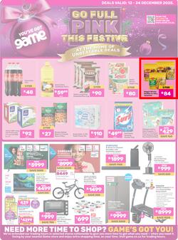 Game : Go Full Pink This Festive (12 December - 24 December 2025), page 1