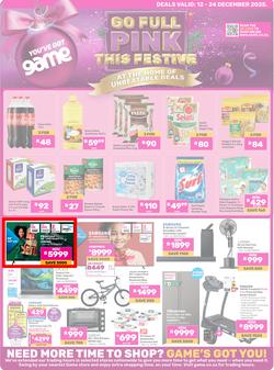 Game : Go Full Pink This Festive (12 December - 24 December 2025), page 1