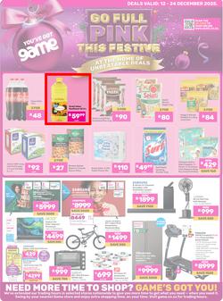 Game : Go Full Pink This Festive (12 December - 24 December 2025), page 1