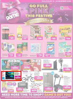 Game : Go Full Pink This Festive (12 December - 24 December 2025), page 1