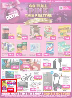 Game : Go Full Pink This Festive (12 December - 24 December 2025), page 1