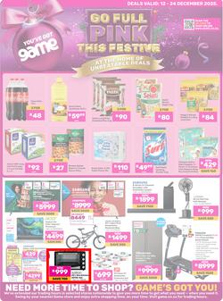 Game : Go Full Pink This Festive (12 December - 24 December 2025), page 1