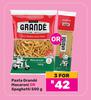Pasta Grande Macaroni Or Spaghetti-For 3 x 500g