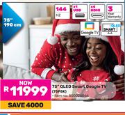 TCL 75" QLED Smart Google TV 75P8K (850026066)