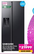 Samsung 617L AI With Smart Things Side By Side Freezer/Fridge RS70F65K2FFA (850028159)