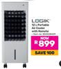 Logik 12L Portable Air Cooler With Remote (850028429)
