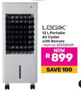 Logik 12L Portable Air Cooler With Remote (850028429)