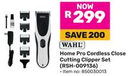 Wahl Home Pro Cordless Close Cutting Clipper Set RSH-009136 (850030013)