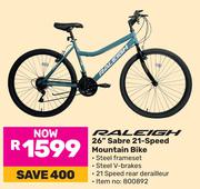 Raleigh 26" Sabre 21 Speed Mountain Bike (800892)
