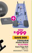 Trojan Pilates Board Plus Free Core Yoga Set (850030507/14964)