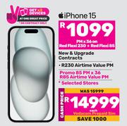 2 x Apple iPhone 15-On Red Flexi 230 + Red Flexi 85