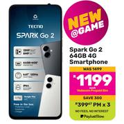 Techno Spark Go 2 64GB 4G Smartphone