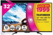 Telefunken 32" HD LED TV