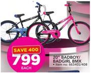 20" Badboy / Badgirl BMX