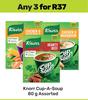 Knorr Cup A Soup Assorted-For 3 x 80g