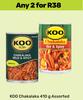 Koo Chakalaka Assorted-For 2 x 410g