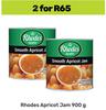 Rhodes Apricot Jam-For 2 x 900g
