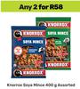 Knorrox Soya Mince Assorted-For 2 x 400g