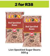 Lion Speckled Sugar Beans-For 2 x 500g