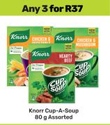 Knorr Cup A Soup Assorted-For 3 x 80g