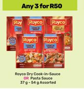 Royco Dry Cook In Sauce Or Pasta Sauce Assorted-For 3 x 37g-54g