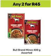 Bull Brand Mince Assorted-For 2 x 400g