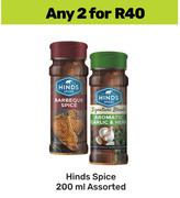 Hinds Spice Assorted-For 2 x 200ml