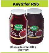 Rhodes Beetroot Assorted-For 2 x 780g