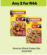 Knorrox Stock Cubes Assorted-For 2 x 24s