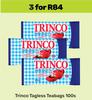 Trinco Tagless Teabags-For 3 x 100s