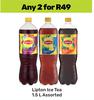Lipton Ice Tea Assorted-For 2 x 1.5L