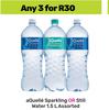 Aquelle Sparkling Or Still Water Assorted-For 3 x 1.5L