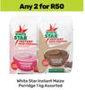 White Star Instant Maize Porridge Assorted-For 2 x 1Kg