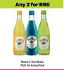 Rose's Cordials Assorted-For 2 x 750ml