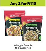 Kellogg's Granola Assorted-For 2 x 450g