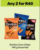 Doritos Corn Chips Assorted-For 2 x 145g