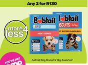 Bobtail Dog Biscuits Assorted-For 2 x 1Kg