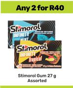 Stimorol Gum Assorted-For 2 x 27g