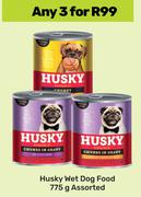 Husky Wet Dog Food Assorted-For 3 x 775g